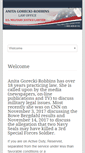 Mobile Screenshot of goreckilaw.com
